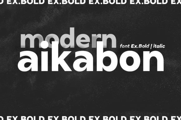 Aikabon: Modern Sans Serif for Impactful Marketing