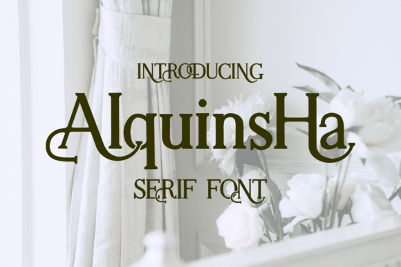 Alquinsha: A Stylish Serif Font