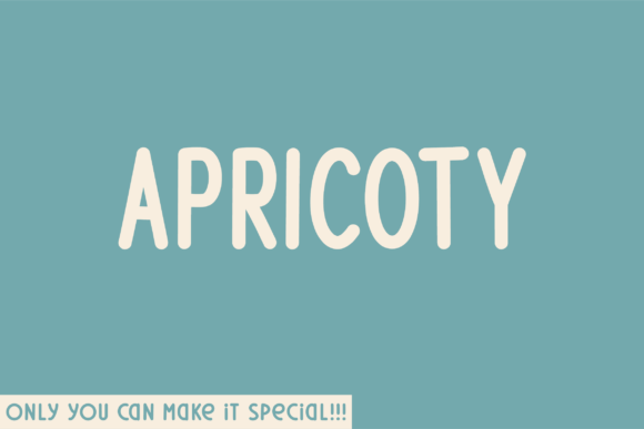 Apricoty Rounded: A Handwritten Font for Editorial Design