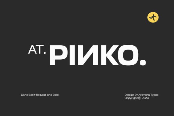 At Pinko: A Modern Sans Serif for Elegant Design