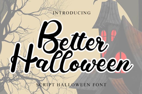 Better Halloween Font