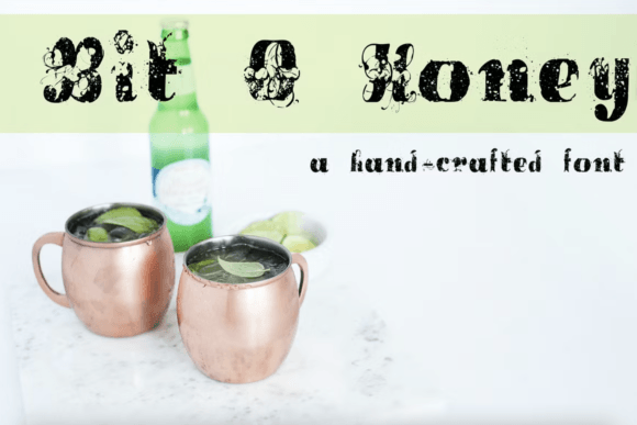 Bit O Honey Font for Creative Projects