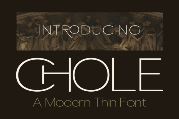 Chole: A Sleek Sans Serif for Modern Design