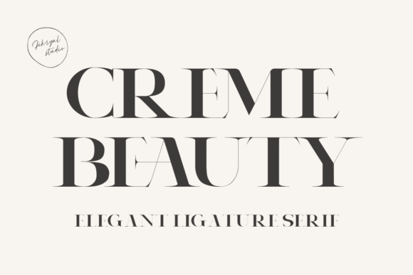 Creme Beauty: A Luxe Font for Digital Marketing