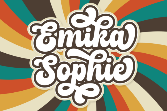 Emika Sophie Font: Bold & Playful