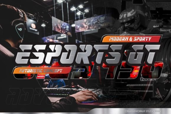 Esports Gt: Bold Font for Creative Makers