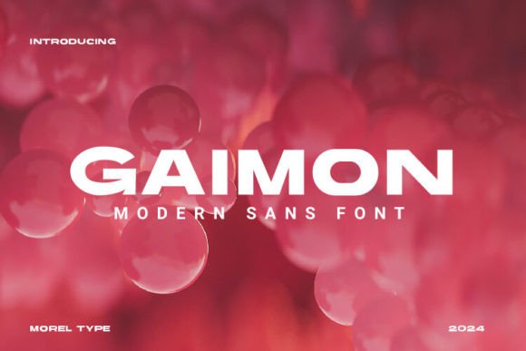 Gaimon: A Bold Font for Modern Campaigns