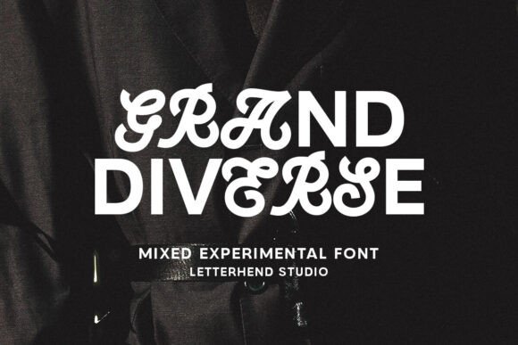 Grand Diverse: A Bold Typeface for Creative Publishing