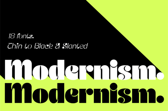Jt Modernism: A Funky Serif Font for Creative Brands