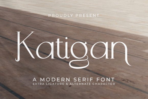 Katigan Font: Elegant Serif for Web Design