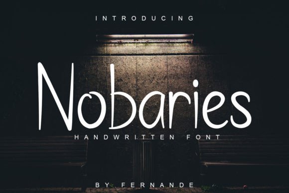 Nobaries: A Modern Font for Business