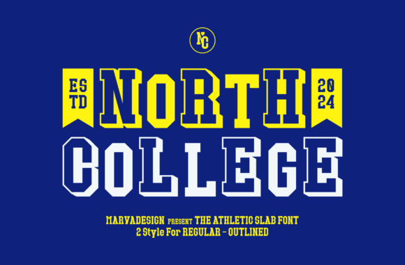 North College: A Bold Serif Font for Web Design