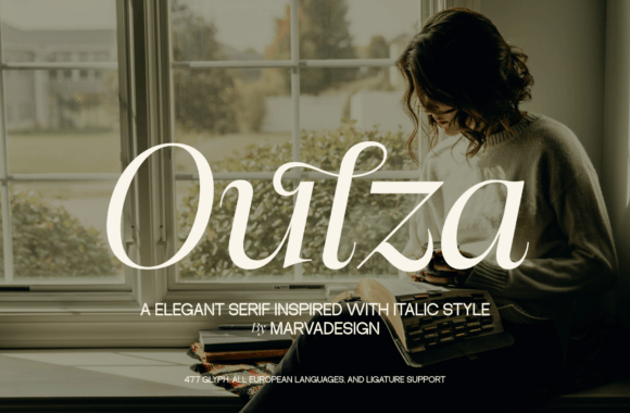 Oulza: A Stylish Serif for Branding