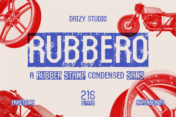 Rubbero: A Bold Sans Serif for Impactful Design