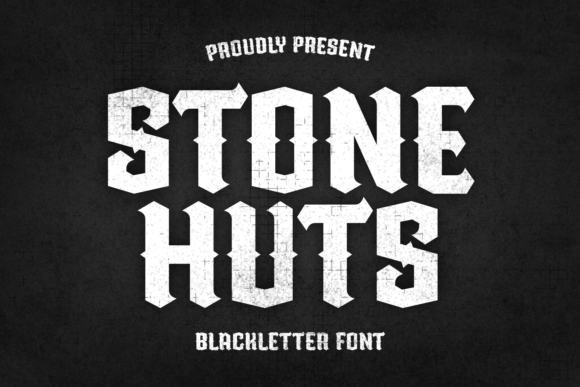 Stone Huts Font for Web Design