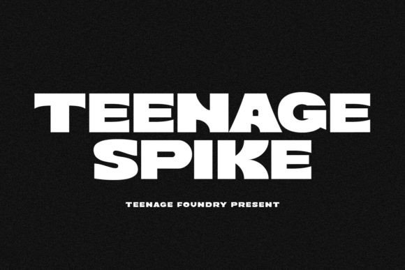 Teenage Spike: A Bold Font for Modern Campaigns