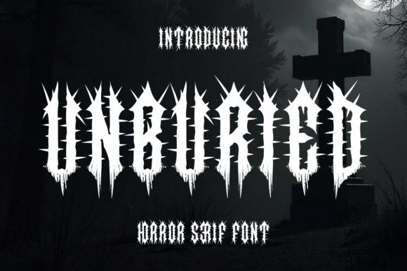 Unburied: A Gothic Font for Bold Design